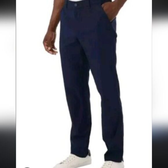 32 Degrees Men's Dark Blue Chinos - Picture 1 of 6